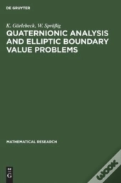 Quaternionic Analysis And Elliptic Boundary Value Problems