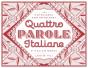 Quattro Parole Italiane Notecards - Preview