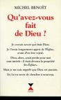 Qu'Avez-Vous Fait De Dieu ? - Preview
