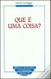 Capa do artigo Que é Uma Coisa?