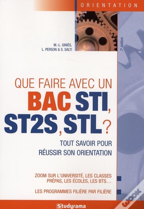Que Faire Avec Un Bac Sti, St2s, Stl ? 7e Edition de Behe Livro WOOK — free download