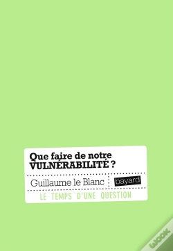 Capa do artigo Que Faire De Notre Vulnérabilité ?