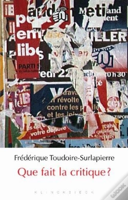 Capa do artigo Que Fait La Critique ?