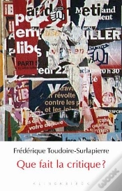 Capa do artigo Que Fait La Critique ?