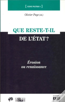 Capa do artigo Que Reste-T-Il De L'Etat ?