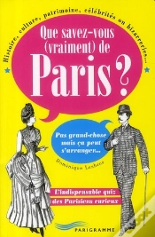 Capa do artigo Que Savez-Vous Vraiment De Paris ?