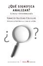 ¿Qué Significa Analizar? - Preview