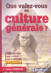 Que Valez-Vous En Culture Generale ?
