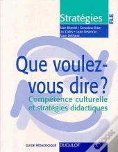 Que Voulez-Vous Dire? Competence Culturelle