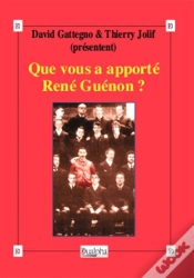 Capa do artigo Que Vous A Apporté René Guénon ?
