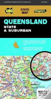 Capa do artigo Queensland State & Suburban Map 470 30th Ed