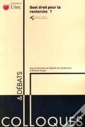 Capa do artigo Quel Droit Pour La Recherche ?