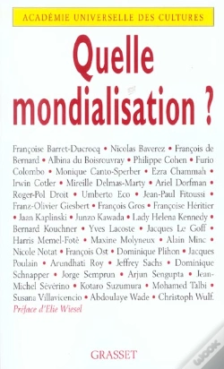 Capa do artigo Quelle Mondialisation
