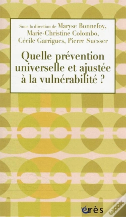 Capa do artigo Quelle Prevention Universelle Et Ajustee A La Vulnerabilite ?