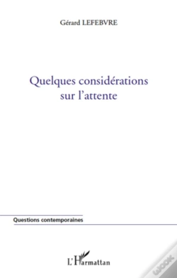 Capa do artigo Quelques Considérations Sur L'Attente