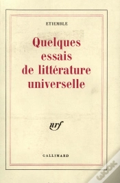 Capa do artigo Quelques Essais De Littérature Universelle