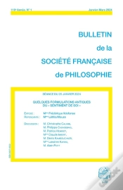 Capa do artigo Quelques Formulations Antiques Du «Sentiment De Soi»