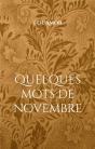 Quelques Mots De Novembre - Inkvember 2021 & 2022 - Preview