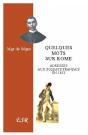 Quelques Mots Sur Rome Adressés Aux Soldats Français En 1852 - Preview