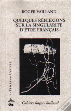 Capa do artigo Quelques Reflexions Sur La Singularite D'Etre Francais
