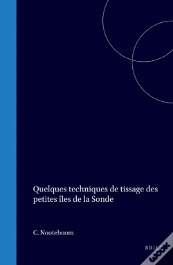 Capa do artigo Quelques Techniques De Tissage Des Petites Iles De La Sonde