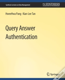 Capa do artigo Query Answer Authentication