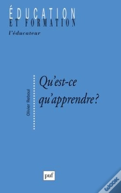 Capa do artigo Qu'Est-Ce Qu'Apprendre ? (10e Édition)