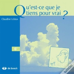 Capa do artigo Qu'Est-Ce Que Je Tiens Pour Vrai  Manuel De Morale 6e