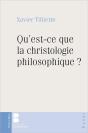Qu'Est Ce Que La Christologie Philosophique ? - Preview