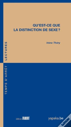 Capa do artigo Qu'Est-Ce Que La Disctinction Du Sexe ?