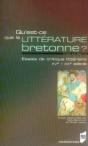 Qu'Est-Ce Que La Litterature Bretonne. Essais De Critique Litteraire Xv-Xx Siecles - Preview