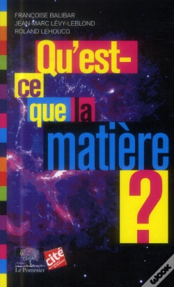 Capa do artigo Qu'Est-Ce Que La Matière ?