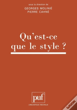 Capa do artigo Qu'Est-Ce-Que Le Style ?