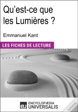 Capa do artigo Qu'Est-Ce Que Les Lumieres ? D'Emmanuel Kant