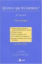 "Qu'Est-Ce Que Les Lumieres" ; Texte Integral De M.Foucault - Preview