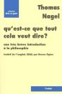 Qu'Est-Ce Que Tout Cela Veut Dire - Preview