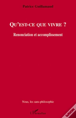 Capa do artigo Qu'Est Ce Que Vivre? Renonciation Et Accomplissement