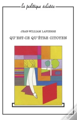 Capa do artigo Qu'Est-Ce Qu'Être Citoyen ?