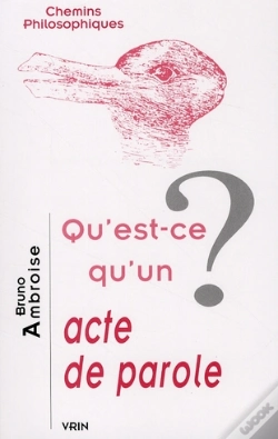 Capa do artigo Qu'Est-Ce Qu'Un Acte De Parole ?