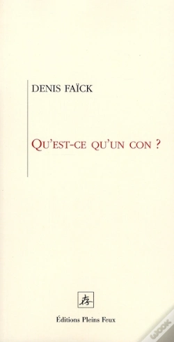 Capa do artigo Qu'Est-Ce Qu'Un Con ?