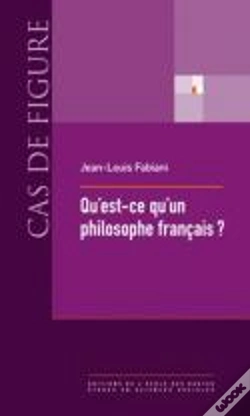 Capa do artigo Qu'Est-Ce Qu'Un Philosophe Français ?