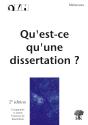 Qu'Est-Ce Qu'Une Dissertation ? (2e Edition) - Preview