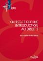 Qu'Est-Ce Qu'Une Introduction Au Droit ? - Preview