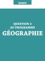 Question 2 Agrégation Géographie - Preview
