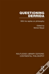 Capa do artigo Questioning Derrida