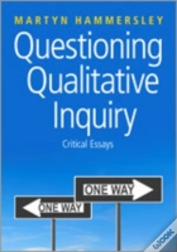 Capa do artigo Questioning Qualitative Inquiry
