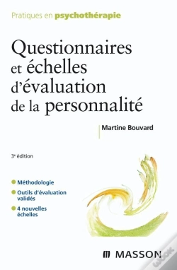 Capa do artigo Questionnaires Et Échelles D'Évaluation De La Personnalité (3e Édition)