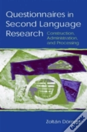 Capa do artigo Questionnaires In Second Language Research
