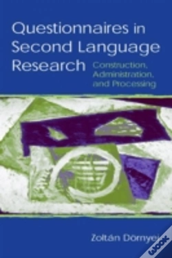 Capa do artigo Questionnaires In Second Language Research