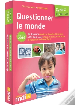 Capa do artigo Questionner Le Monde ; Cp ; Ce1 ; Ce2 ; Programme 2016